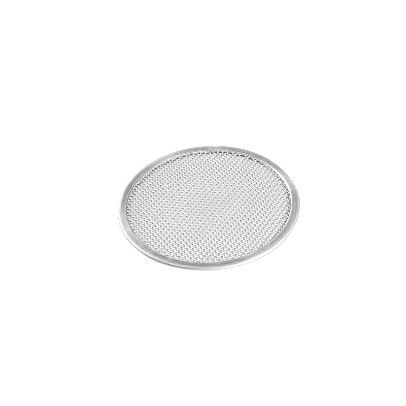 Round 8-Inch Diameter Seamless Aluminum Mesh Pizza Screen