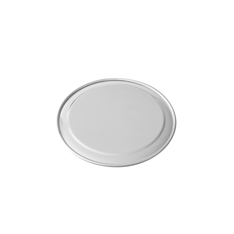 16-Inch Restaurant-Grade Aluminum Pizza Pan Coupe Style