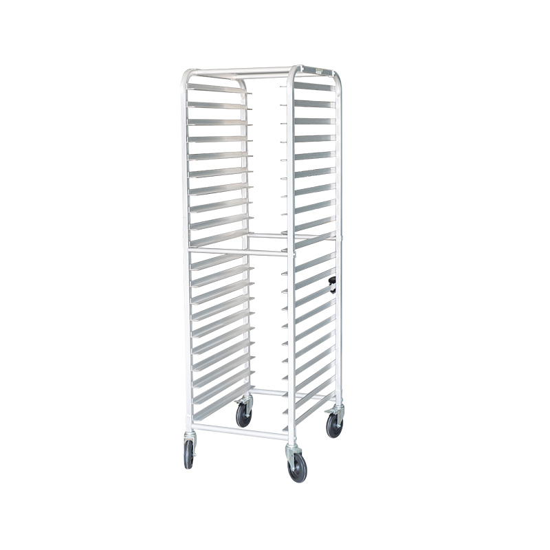 20-Tier Commercial grade heavy duty aluminum kitchen bun pan/sheet pan rack with NSF certified