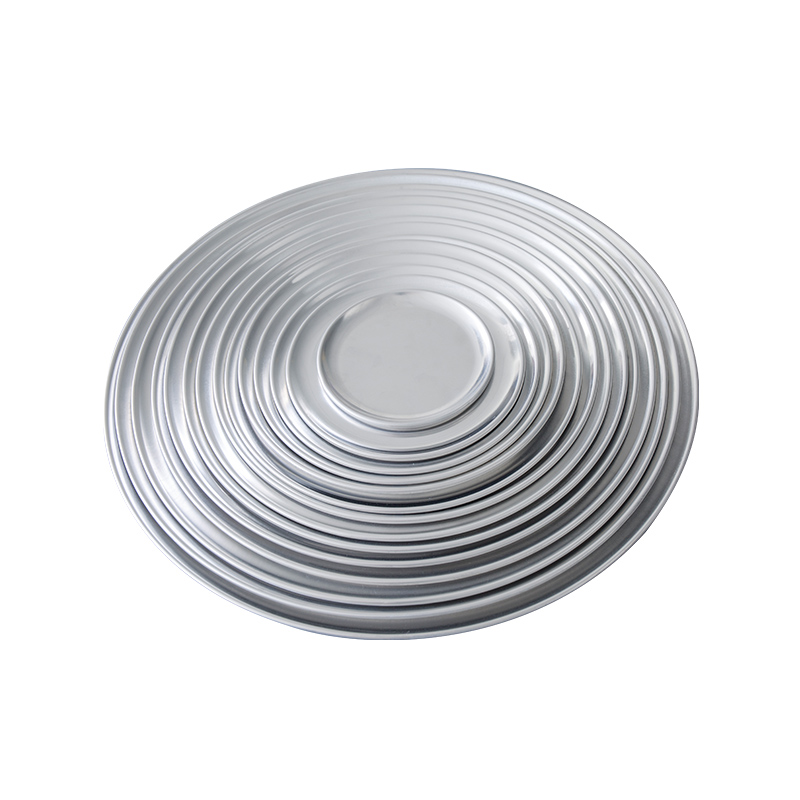 16-Inch Restaurant-Grade Aluminum Pizza Pan Coupe Style